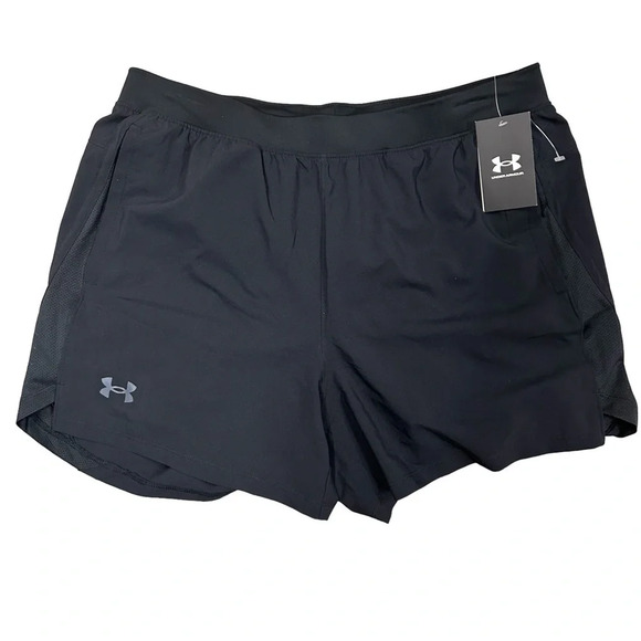 Under Armour Other - NWT Under Armour Men’s Launch 5” SW Running Shorts in Black Fitted